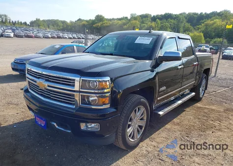 2014 Chevrolet Silverado High Country из США, поврежденный, VIN 3GCUKTEC5EG365289